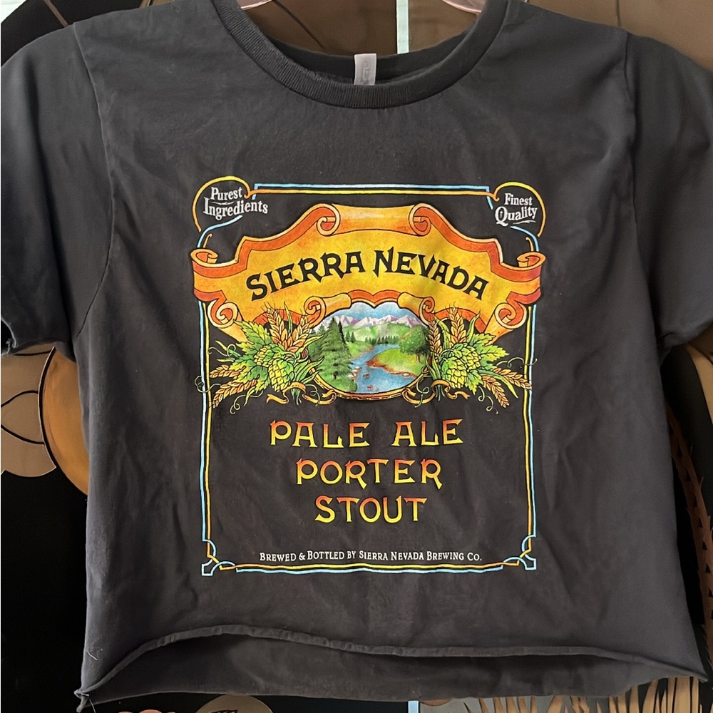 Vintage Sierra Nevada Crop Top
